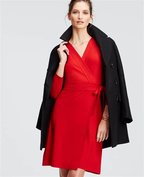 ann taylor red dress